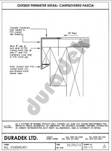 Duradek Ultra CAD Drawing OS-13