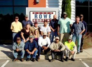 Rowe Roofing Team Duradek Training