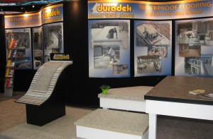Duradek Booth and the BC Home and Garden Show