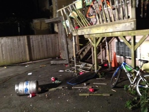 Deck Collapse in Halifax - Image from CBC News
