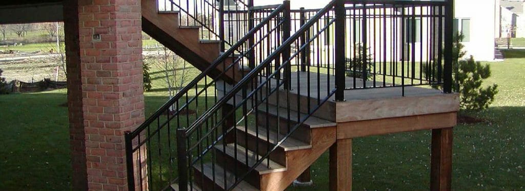 Stair Railings for Elevated Decks by Durarail | Duradek