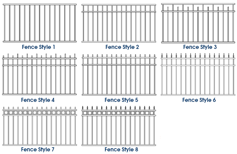 Fence Styles by Durarail