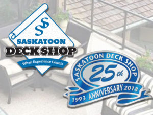 Saskatchewan Deck Experts - Saskatoon Deck Shop 25th Anniversary Representing Duradek vinyl Decking
