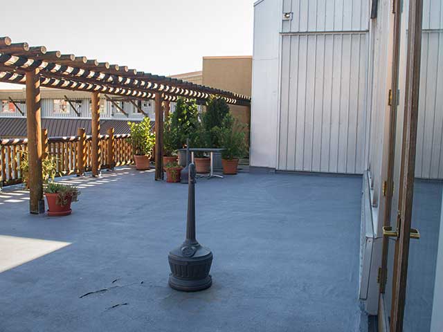 Rooftop patio repair & renovation needed