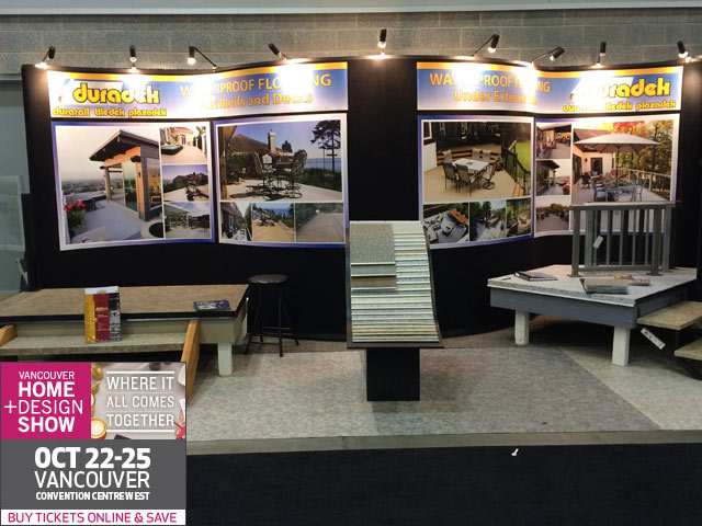 Vancouver Fall Home Show 2015 - Duradek Booth