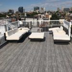 Extended Roof Deck - After Duradek Driftwood Vinyl Membrane to Create More Outdoor Living Space
