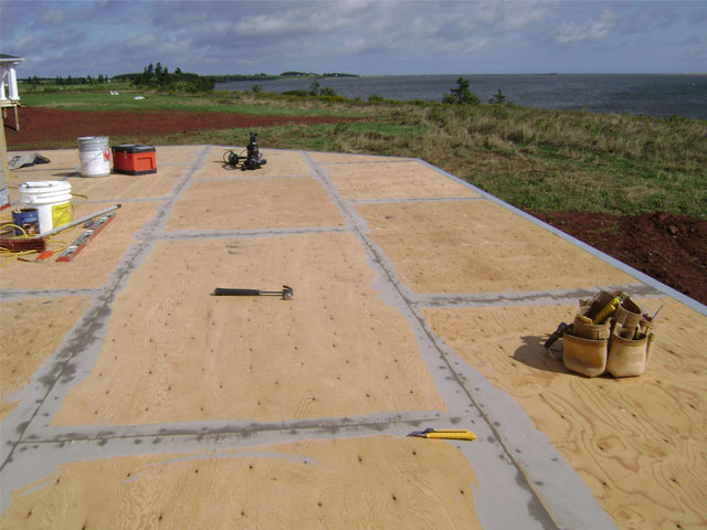 Deck preparation for the best vinyl decking in Prince Edward Island