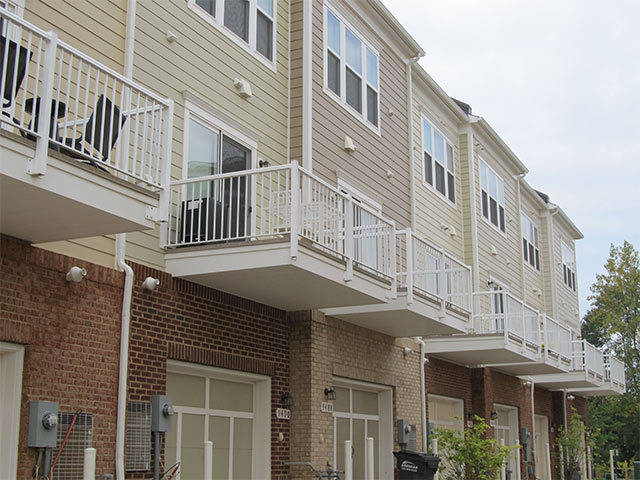 multi-residential balcony railings