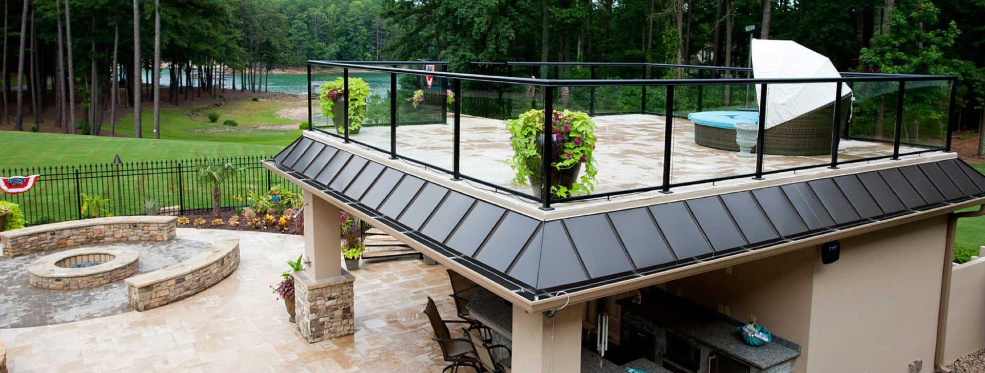 Duradek vinyl decking roof deck waterproof solutions